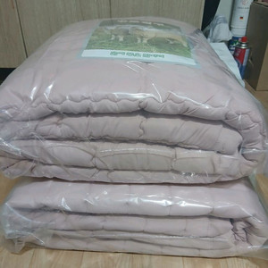 양모 이불패드세트 새상품