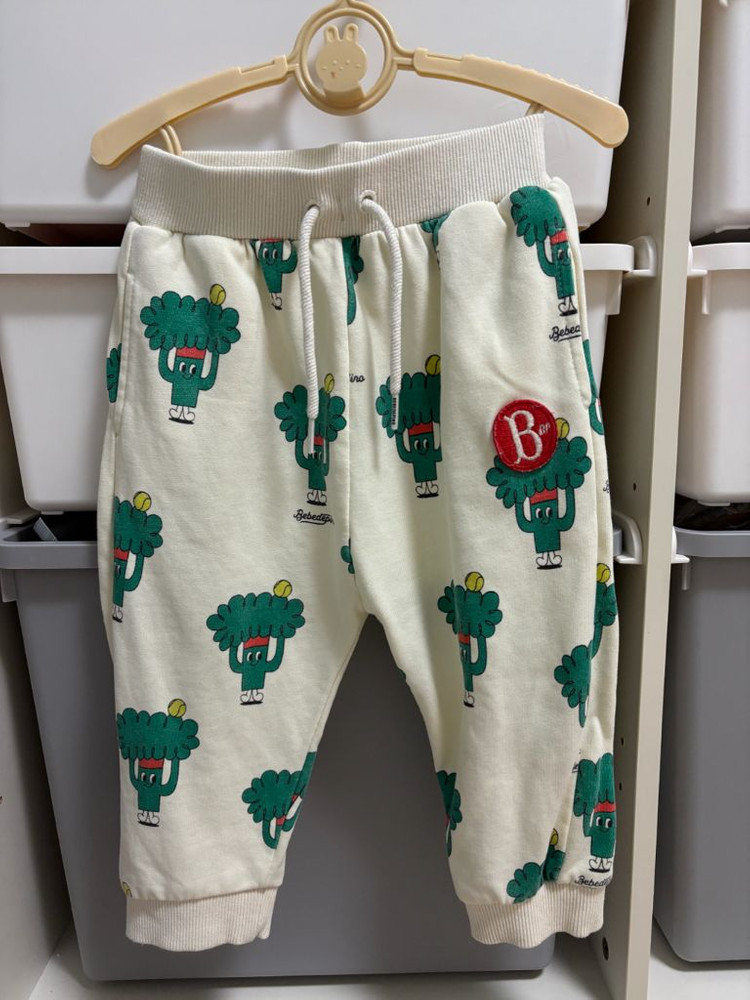 베베드피노 브로콜리 맨투맨 상하의 세트 이미지