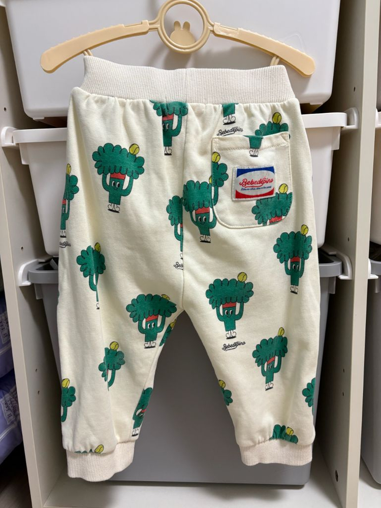 베베드피노 브로콜리 맨투맨 상하의 세트 이미지