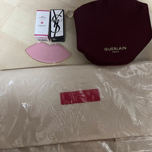 겔랑 파우치+입생로랑 거울+ 발렌타인뷰티 에코백