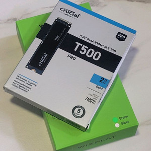 Crucial T500 2TB nvme FX10G 외장 케이스