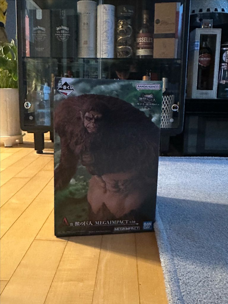 새상품)) 진격의 거인 짐승거인 A상 미개봉--0