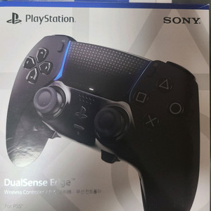 듀얼센스 엣지 무선 컨트롤러 블랙 풀박스