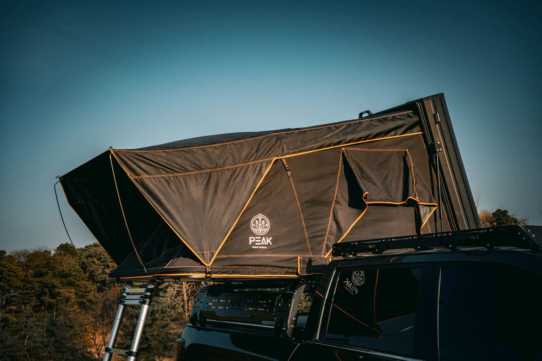 피크 차박 루프탑텐트 하드탑 2인용 팝니다--9