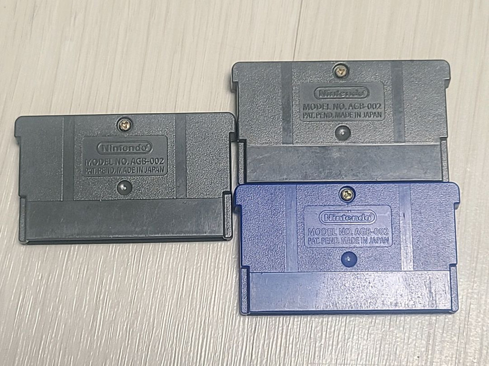 게임보이 어드밴스 GBA 록맨 에그제 2, 3, 4 (일본판) 이미지