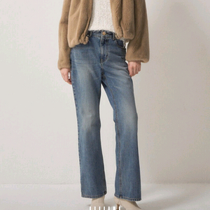 랑방 밍크퍼칼라집업자켓 55사이즈 카멜 완전새상품 한번도안입음