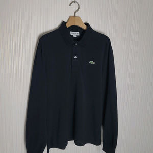 95_라코스테 긴팔 피케셔츠 프렌치레귤러핏 블랙