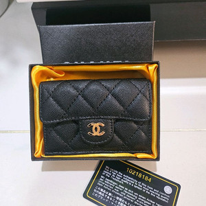 캐비어 3단 반지갑(새상품/박스포함)