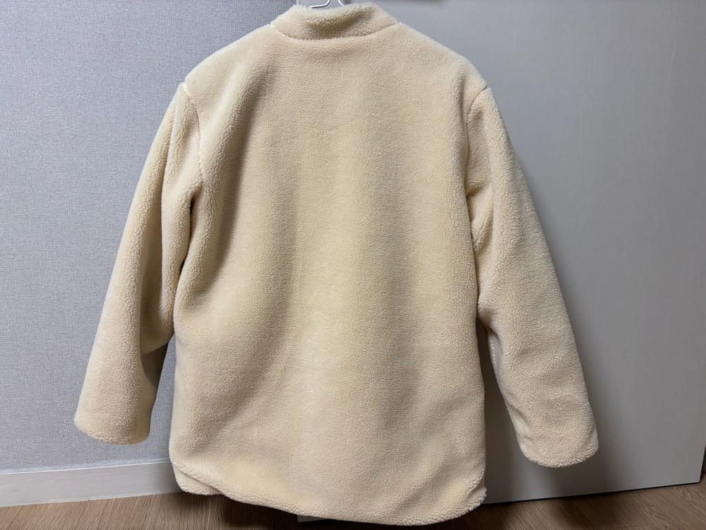 블루독 리버시블 퍼 점퍼 165 새상품--1