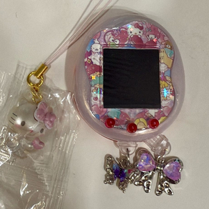 다마고치 유니 커스텀 산리오 퍼플(오로라 핑크st)