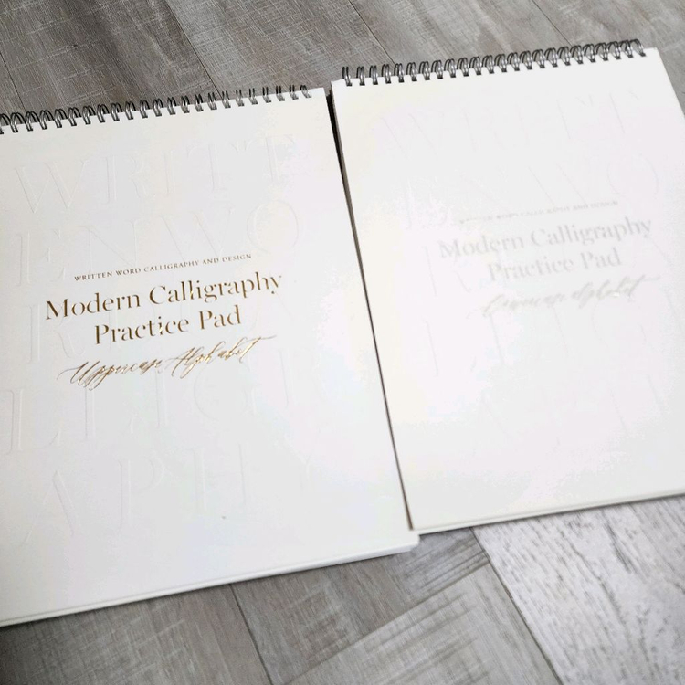 영문 모던 캘리그라피 교재 이미지