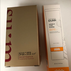 (새상품)숨 시크릿에센스+이든 링클케어 선크림