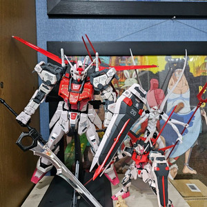 [건담] PG 스트라이크 루즈 + 스카이글래스퍼 건담 조립품