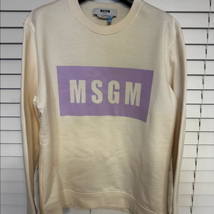 MSGM 로고 맨투맨