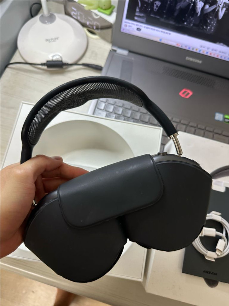 에어팟맥스 스페이스그레이 크림구매--4