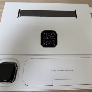 애플워치11 내츄럴티타늄 42mm