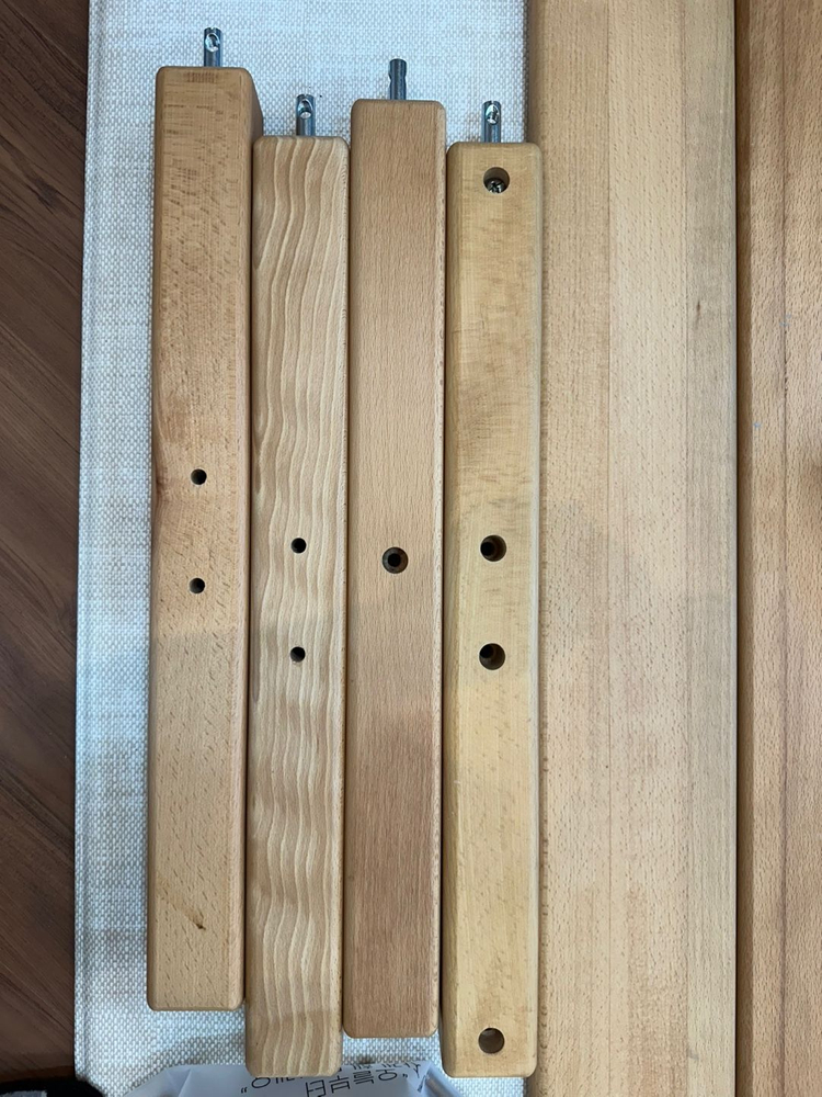 숲소리 우드베어키즈 낮은벙커침대 중간연결대,사다리--1