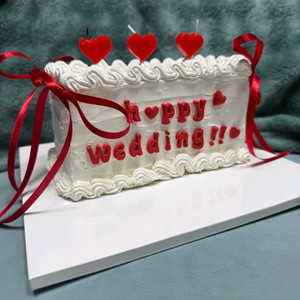 웨딩촬영용 케이크모형