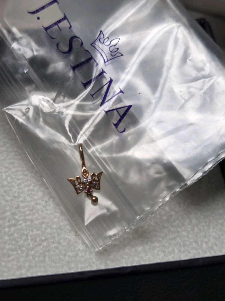 (새상품) 14k 제이에스티나 팬던트--1