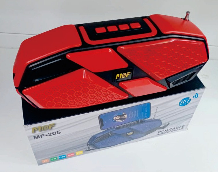 포터블 블루투스 스피커 MF-205 이미지
