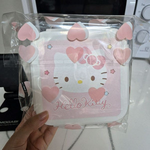 헬로키티 핑크 사각 도시락통 새상품 이미지