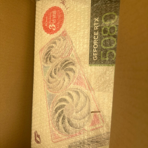 컬러풀 iGame 지포스 RTX 5080 ULTRA OC D7 16GB White 미개봉 팝니다.