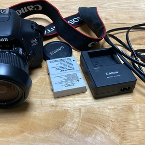 캐논 EOS 600D DSLR 카메라 18-55mm 렌즈 이미지