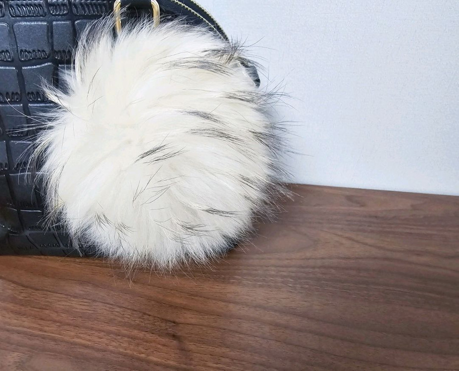 새제품 훌라 천연폭스 대왕폼폼이 이미지