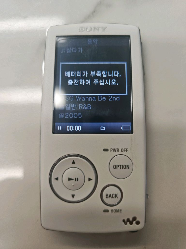 MP3 플레이어 소니 NW-A806 이미지