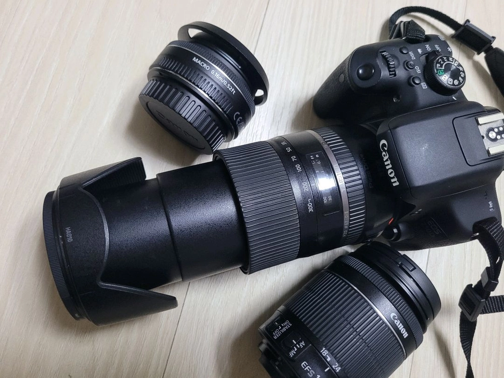 캐논 750d 카메라 타론렌즈 이미지