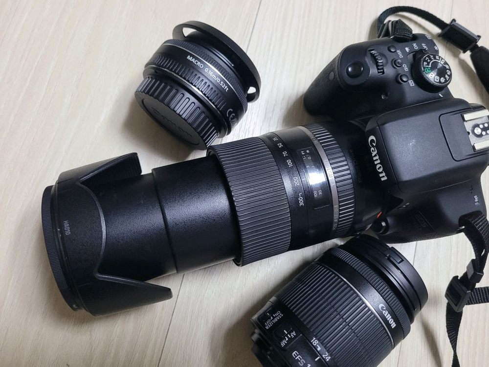 캐논 750d 카메라 타론렌즈 이미지
