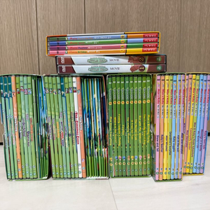 유아 영어dvd 일괄 판매합니다(립프로그,맥스앤루비,엄마까투리,메이지,리틀베어)