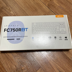 레오폴드 FC750RBT 블루투스 기계식 키보드 (적축) 판매 이미지