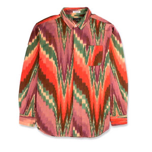 [M] 엔지니어드가먼츠 숏카라 IKAT 셔츠 엔가