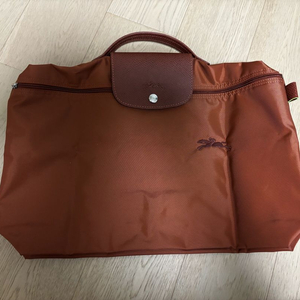 롱샴 브리프 서류가방 코냑