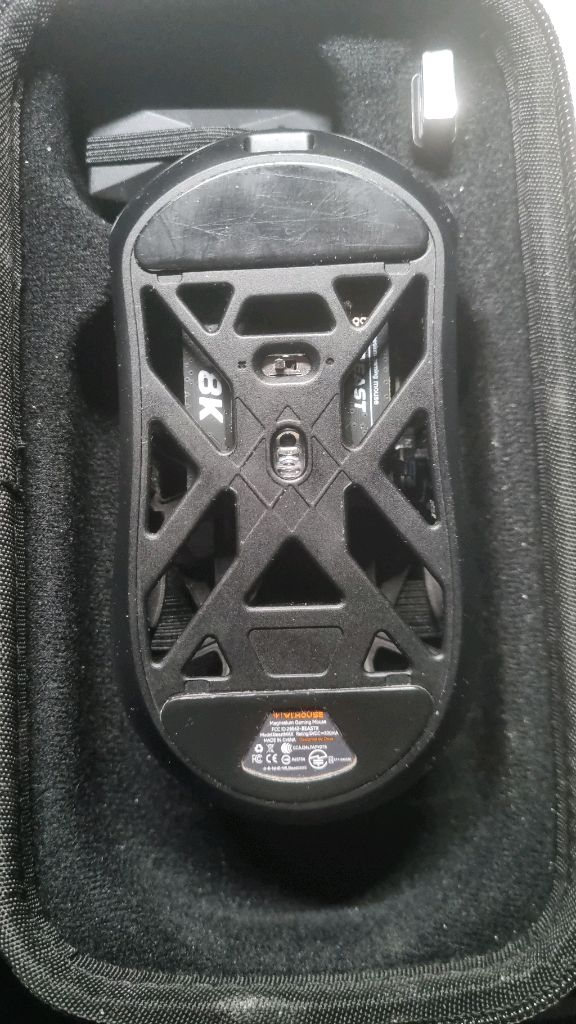 beast x max 8k 마우스 블랙 이미지