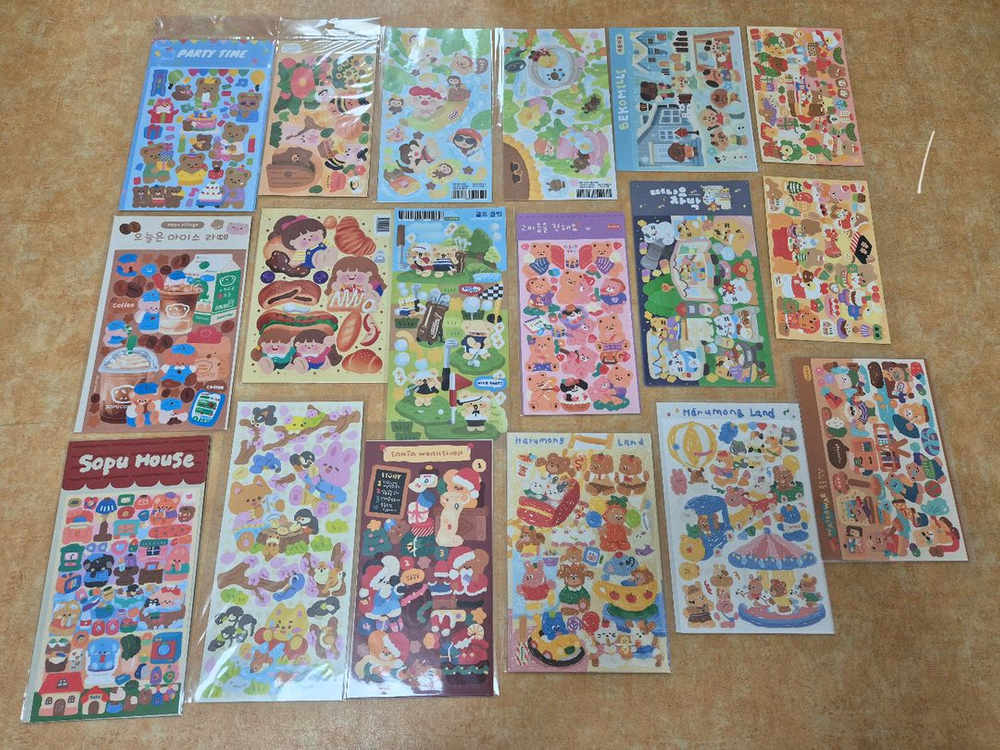 다꾸 스티커 (40장 + 팩2)--1