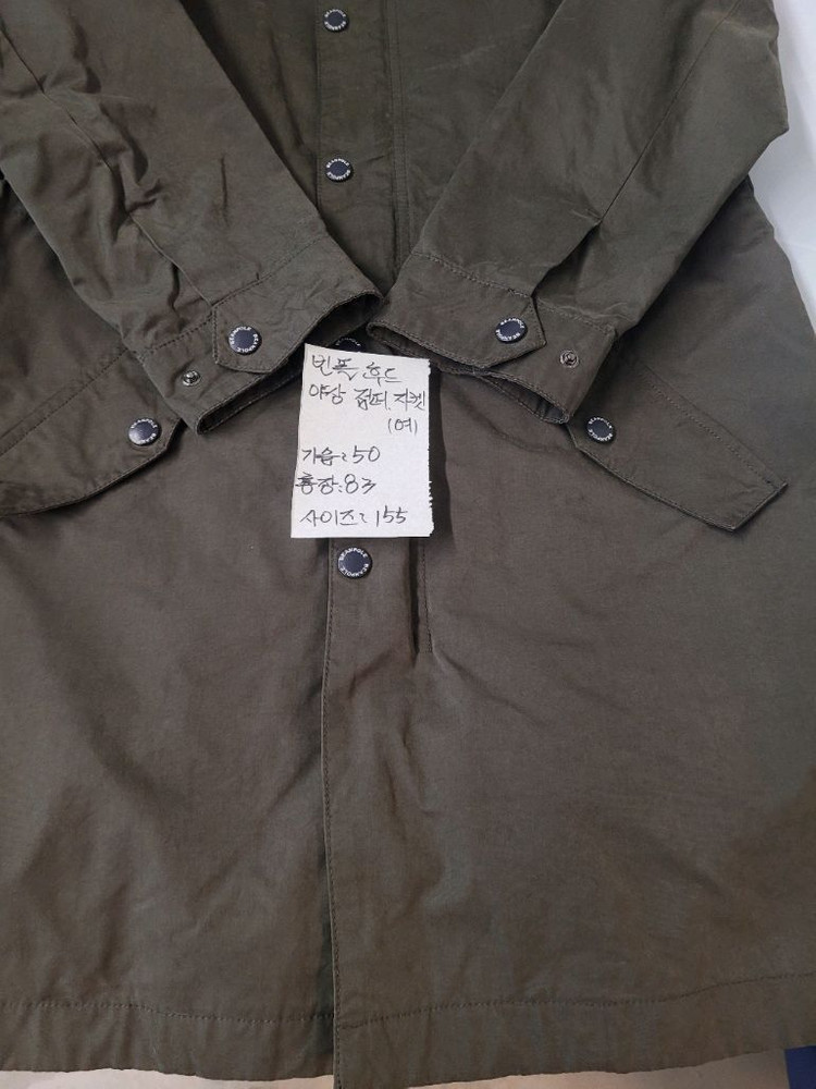 빈폴 후드 야상 점퍼 자켓 여성 155--4