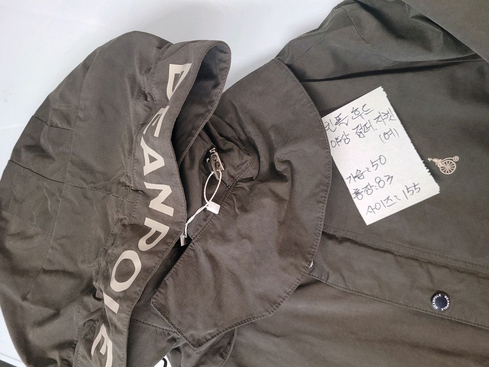 빈폴 후드 야상 점퍼 자켓 여성 155--6