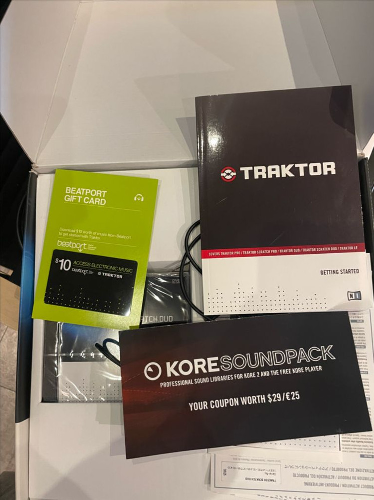 트랙터 스크레치 듀오 턴테이블용 이미지