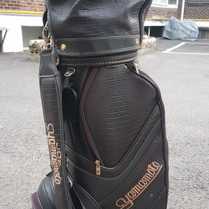 조 야마모토 캐디백 JOE YAMAMOTO 악어가죽 문양 캐디백 팝니다