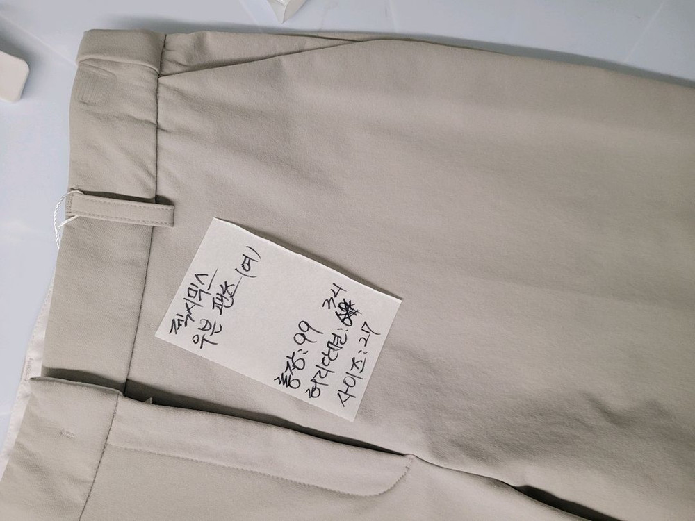 젝시믹스 우븐 팬츠 여성 27 새상품급--4