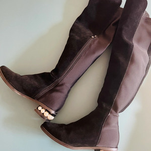 catherine malandrino 캐서린 말란드니로 진주 블랙 부츠 37