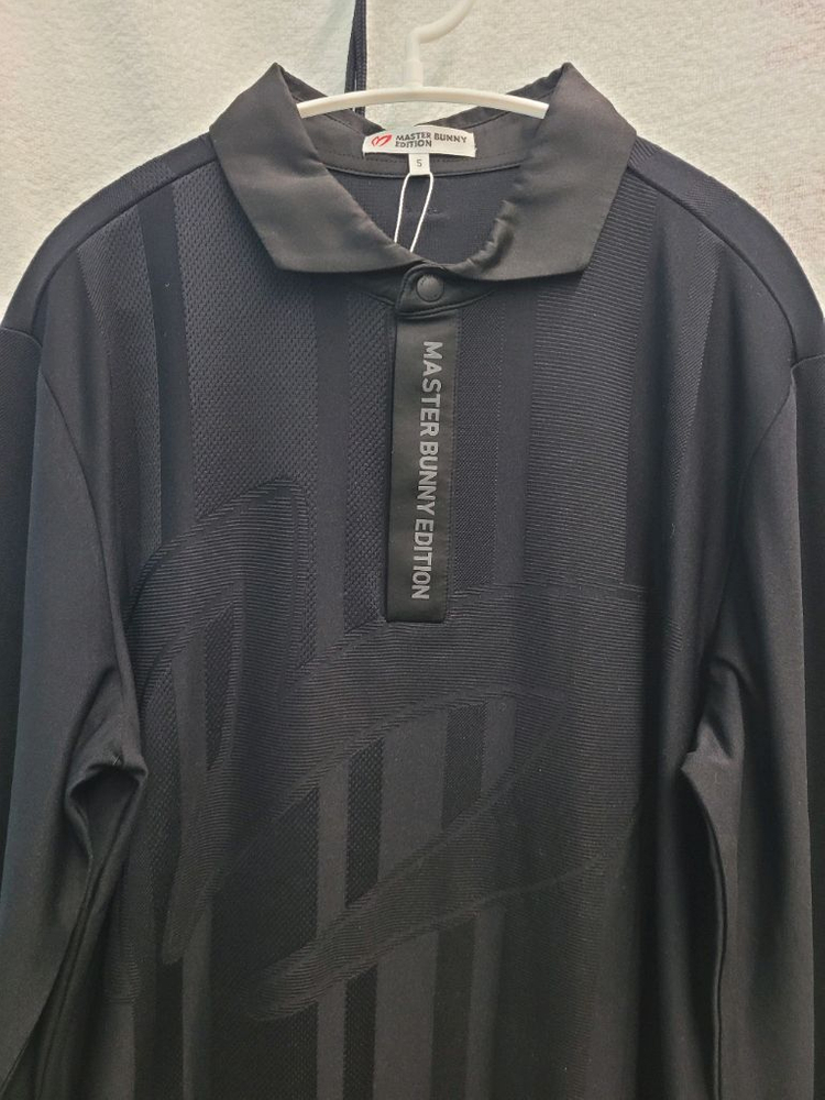마스터바니 카라 긴팔티 남성 5--1