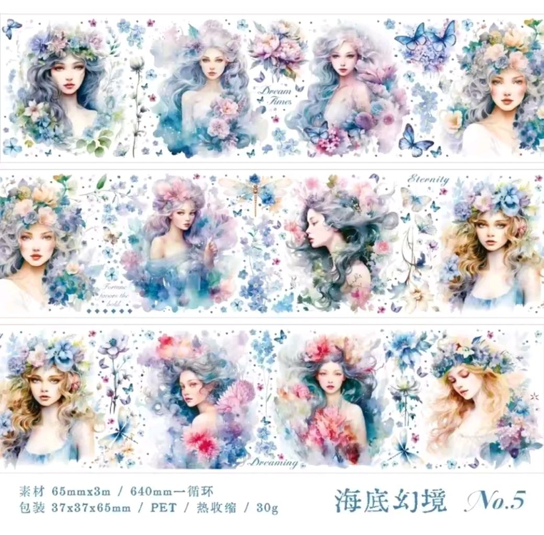 (처분) 다꾸 해외마테컷 4종 (일러스트풍 인물)--4