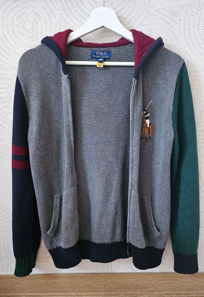 폴로랄프로렌키즈 니트 후드집업L(14~16)--3