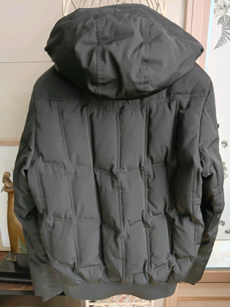 타미힐피거 블랙 다운패딩 95--3