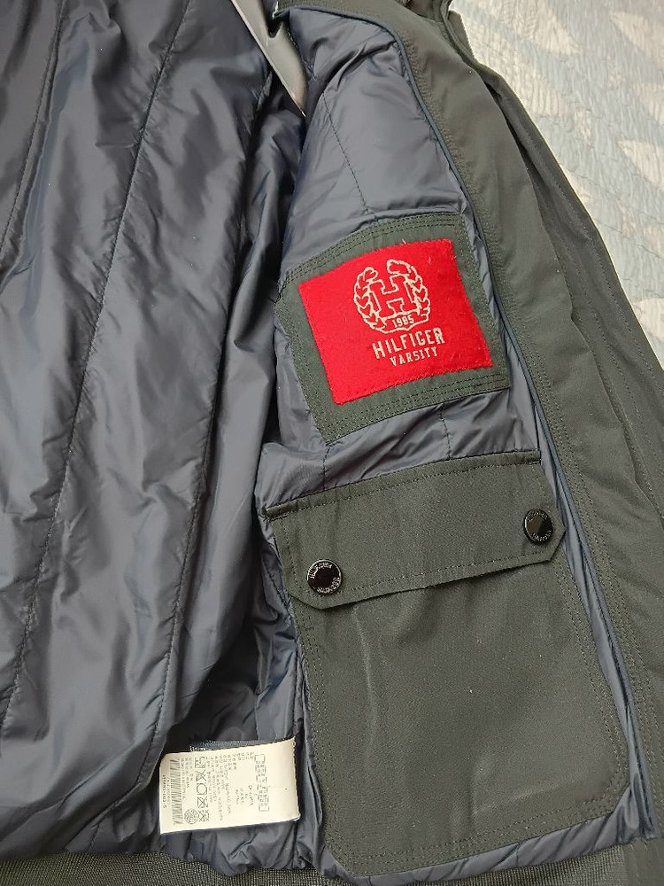 타미힐피거 블랙 다운패딩 95--4