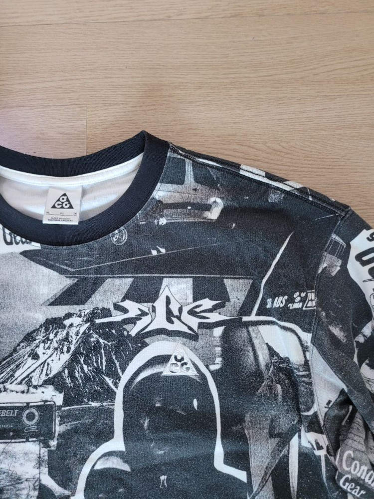 나이키 ACG 글레이셔 롱슬리브 긴팔티 XL사이즈 15만원--3