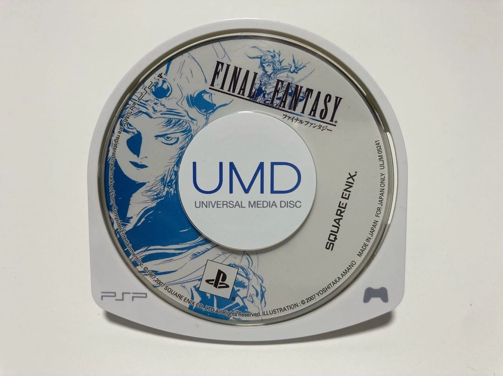 [PSP] 파이널 판타지 *일판 중고 UMD 이미지